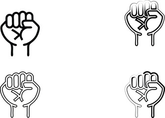 Shield icon with female silhouette, Venus symbol, line art, simple design, symmetrical composition, minimalist icons, gender equality concept, women's rights symbol, protective emblem, monochrome illu