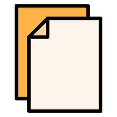 Document Filled Icon