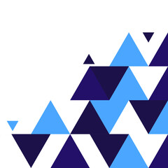 Obraz premium Triangle Geometric Corner