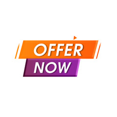 Offer Now Button Sticker PNG | Colorful Gaming Call to Action Label,Offer Now Sticker, Offer Now Png