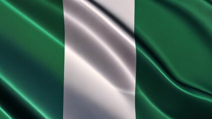 nigerian flag for national Day or Independence Day of nigeria