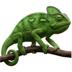 Obraz premium Chameleon Sitting on a Branch