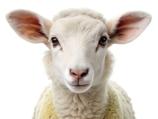 Fototapeta premium sheep isolated on white