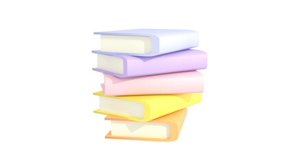 本　イラスト　3D　透過