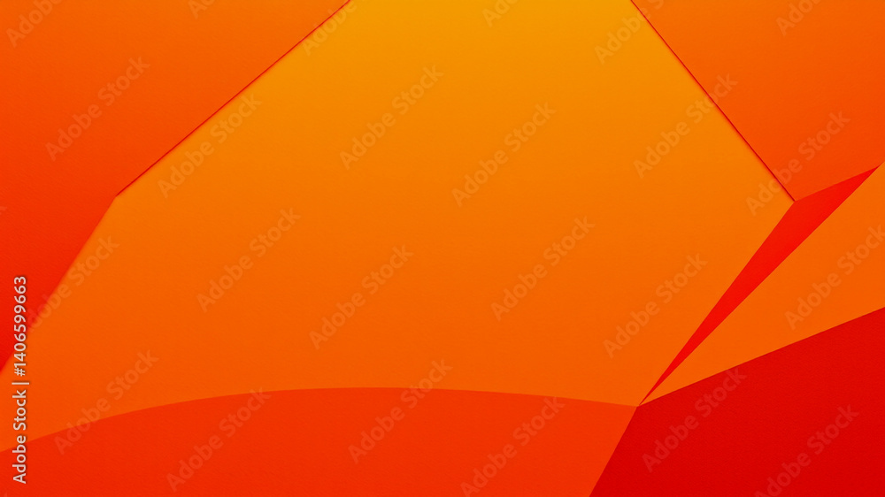 Poster abstract diagonal orange gradient background