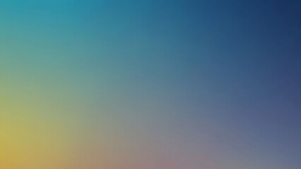 Fototapeta premium Abstract Gradient Background: Teal, Blue, Yellow, and Orange Hues