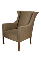 armchair isolated on white  Madison Park Addy Wing Chair