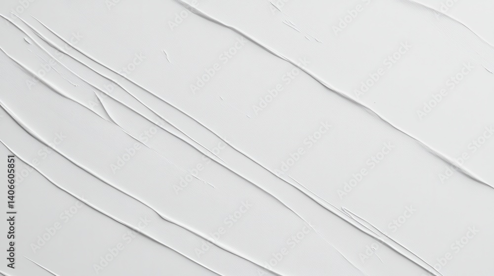 Poster white paint strokes layering dynamically across canvas, generating textured abstract background with