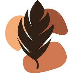 Bohemian Leaf Vector