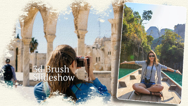 3d Brush Slideshow