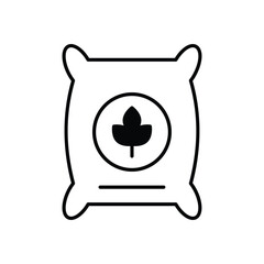 Seed Bag icon vector stock illustration