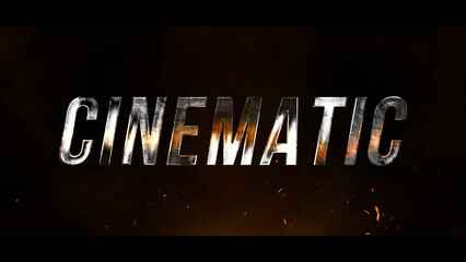 Cinematic Title And Logo Animation