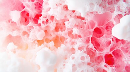 Abstract cellular structure, vibrant colors