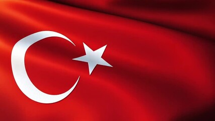 turkish flag for national Day or Independence Day of turkey