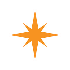 Obraz premium vector illustration of a star