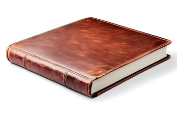 Obraz premium Leather-Bound Book: Craftsmanship & History
