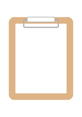 シンプルクリップボード　カラー