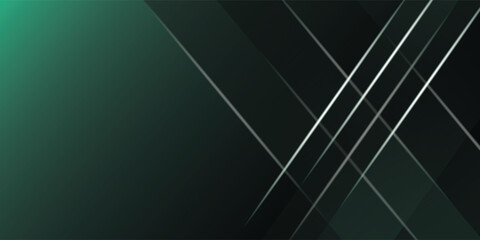 Obraz premium Abstract Green Light Background. Polygonal Elegance and Frame Background Designs, vector, eps10.