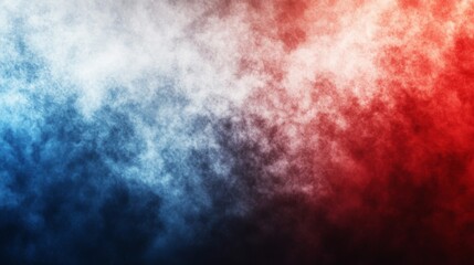 Obraz premium Abstract Red and Blue Smoke Cloud Background