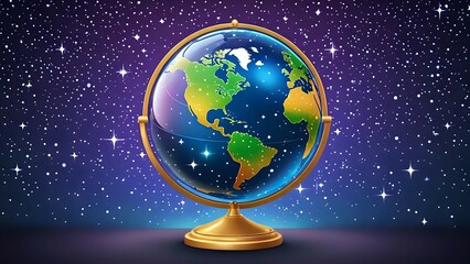 Fototapeta premium earth in space