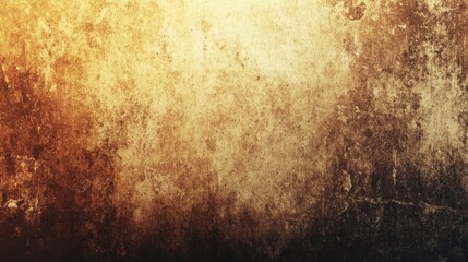 Abstract Gold Brown Grunge Texture Background