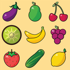fruit vector