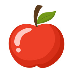 Fresh Apple Fruit Illustration