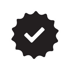 vector illustration of a tick sign