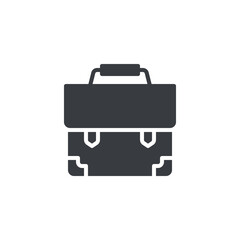 Office bag vector icon