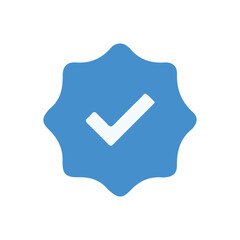 Approve icon. check mark button tick icon. Vector Illustration