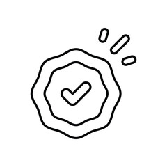 Okay icon vector stock illustration