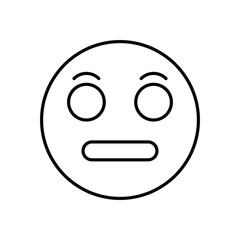 Fototapeta premium So-So icon vector stock illustration