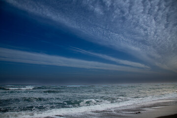 奄美大島の自然、早朝の雲模様、