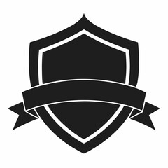 shield and ribbon
