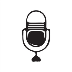 microphone icon vector illustration