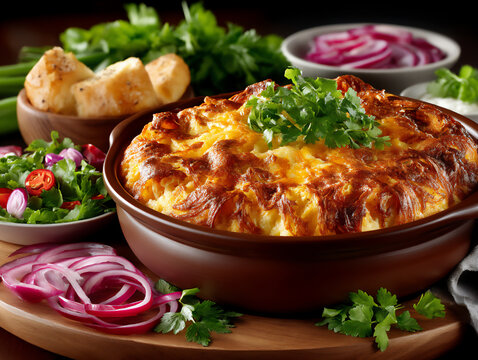 paraguayan sopa paraguaya studio photo