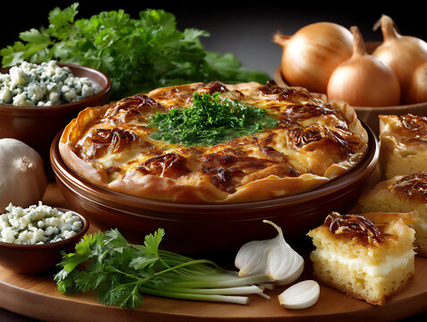 paraguayan sopa paraguaya studio photo