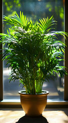 Fototapeta premium Areca Palm in Sunlight