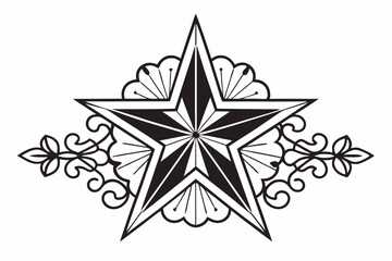 vector illustration of a star