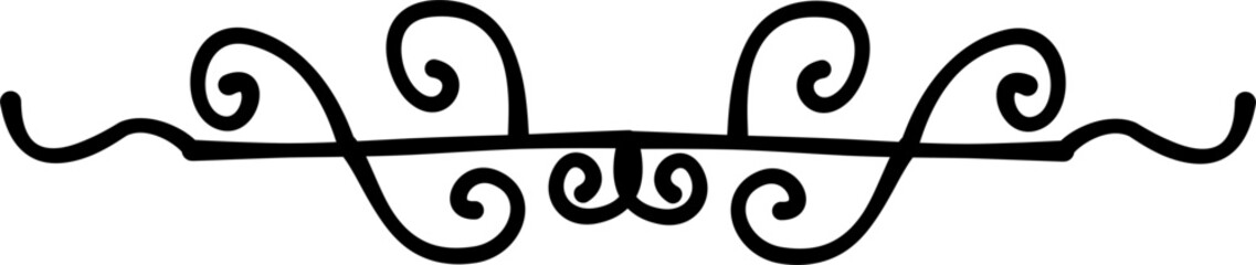 Line dividers. Page separators