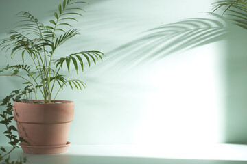 Morning Light and Natural Shadows in a Minimal Living Space.