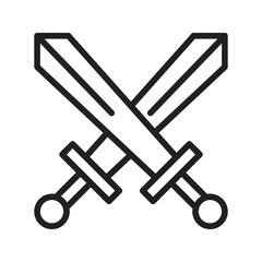 Pvp icon vector image. Suitable for mobile apps, web apps and print media.