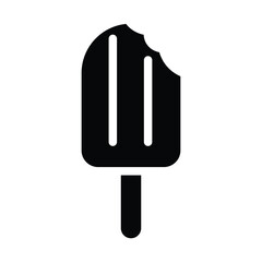 Ice cream line icons