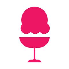Ice cream line icons