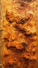 Intricate Wood Grain Texture, Detail Close Up, Natural Pattern