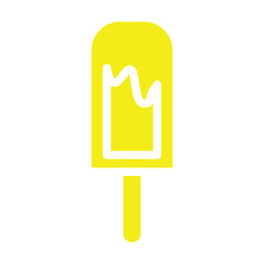Ice cream line icons