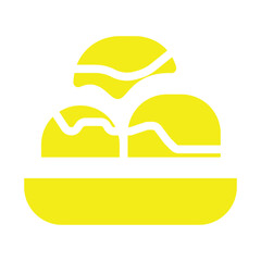 Ice cream line icons