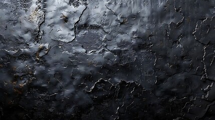 Obraz premium Black wall texture rough background dark concrete floor or old grunge background with black,Texture of old dirty concrete wall for background, Black wall background cement or stone