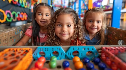 A hands on early numeracy exploration center