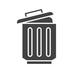 Garbage icon vector image. Suitable for mobile apps, web apps and print media.